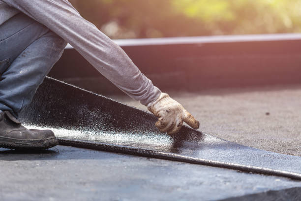 Professional Waterproofing technician working in Ridgeville Corners, OH